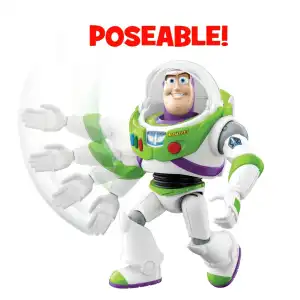 Mattel Disney Pixar Toy Story Action-Chop Buzz Lightyear (27 cm) miniatura 4